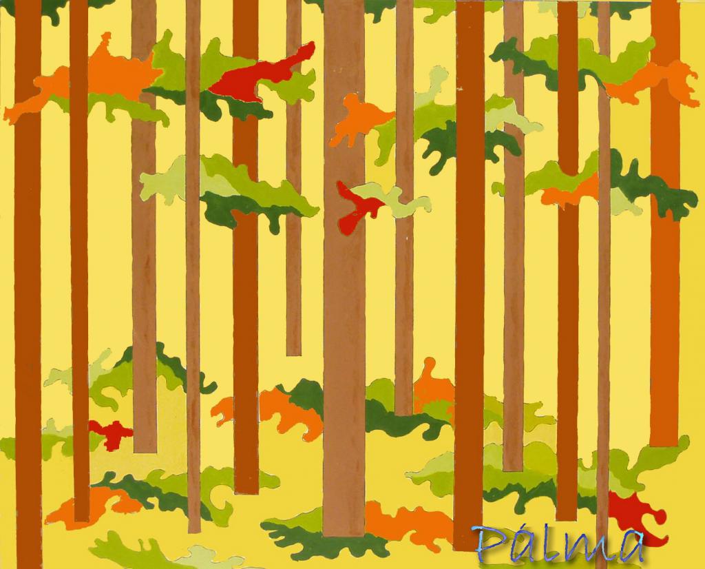 Olaj, akvarell papír, 40cm x 50cm