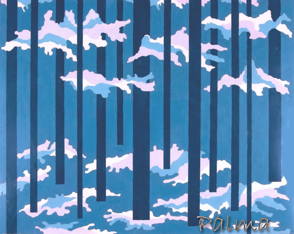 Olaj, akvarell papír, 40cm x 50cm