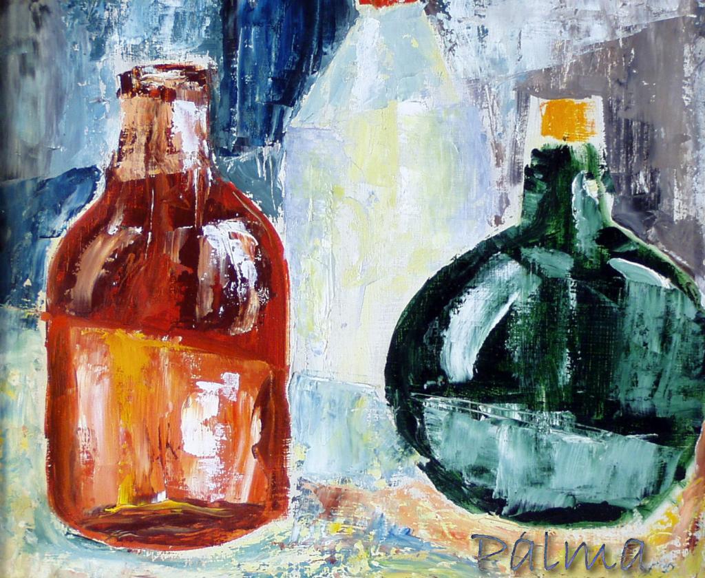 Olaj, farost, 30cm x 36cm