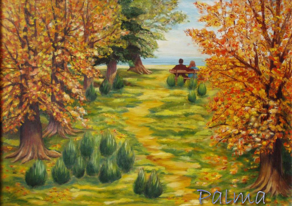 Olaj, farost, 50cm x 70cm