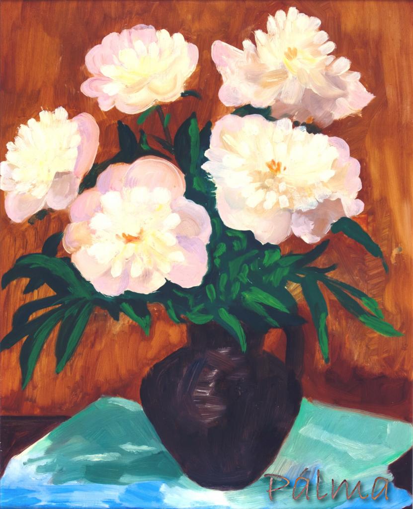 Olaj, farost, 50cm x 40cm