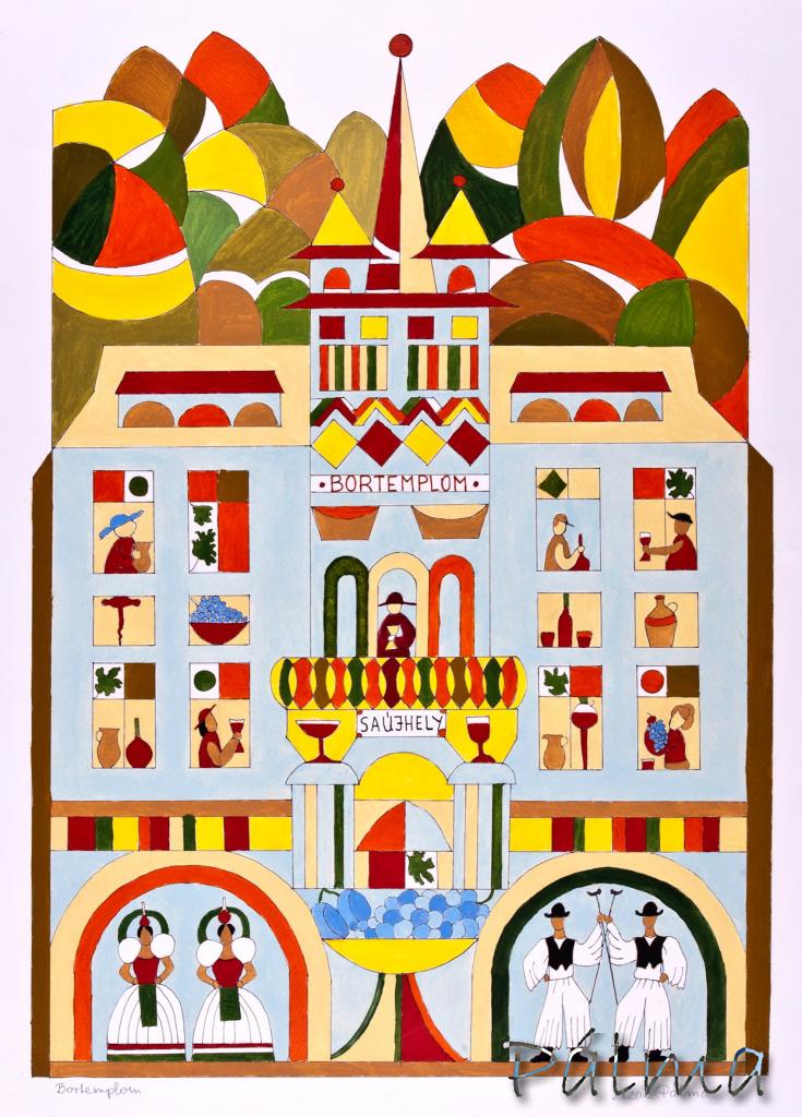 Olaj, akvarell papír, 70cm x 50cm