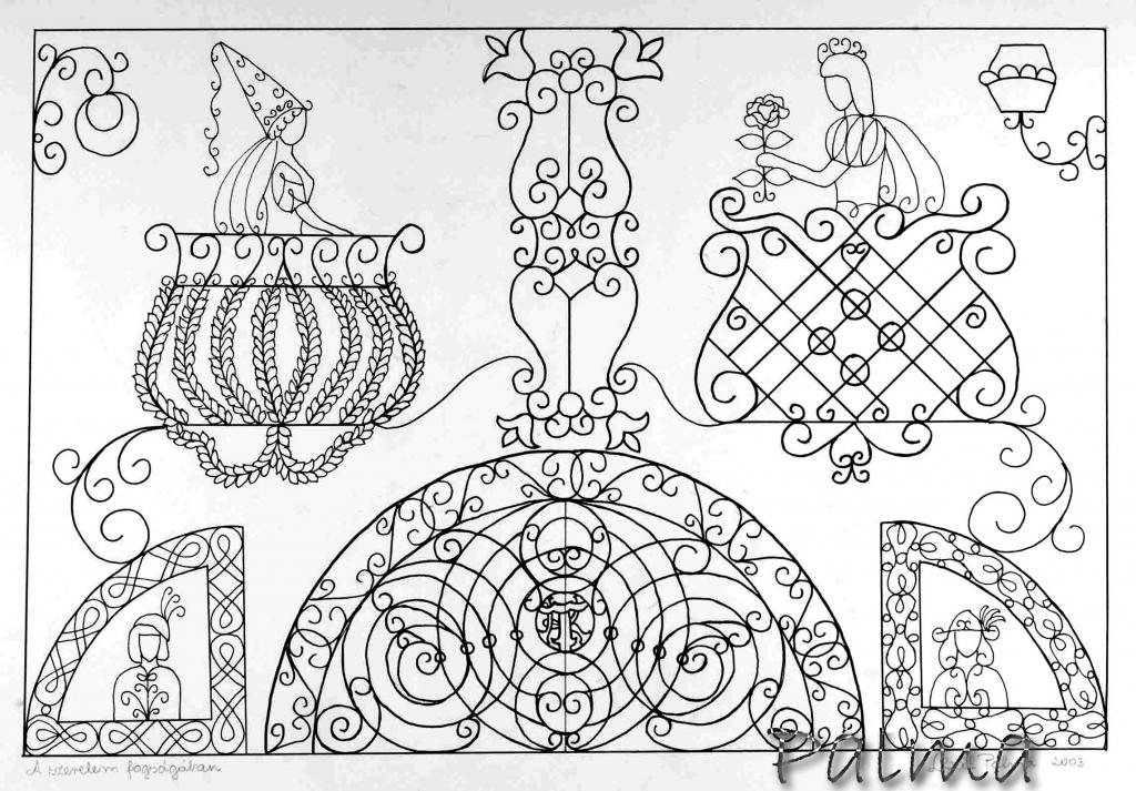 Tus, akvarell papír, 50cm x 70cm