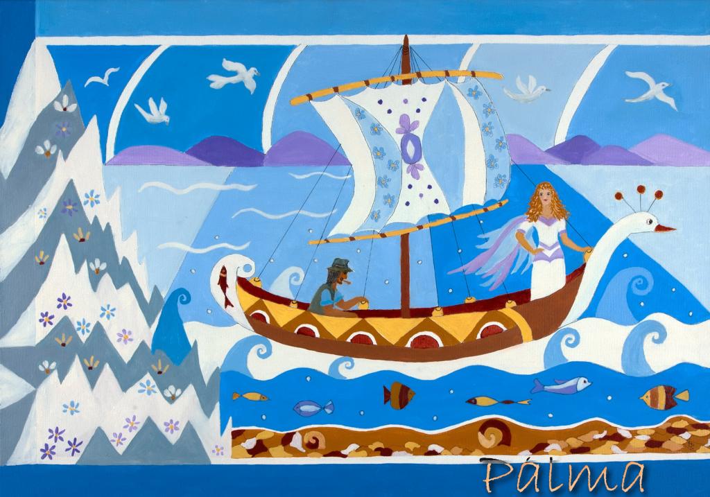 Olaj, feszített vászon, 50cm x 60cm