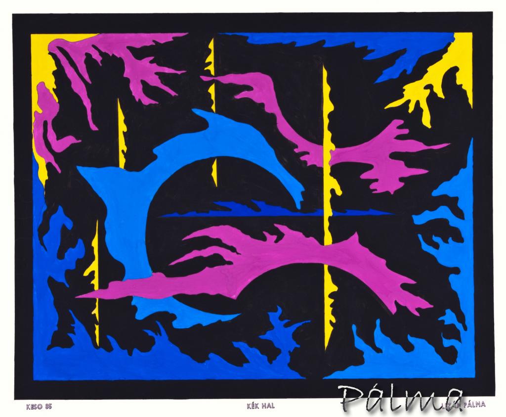 Olaj, akvarell papír, 50cm x 58cm