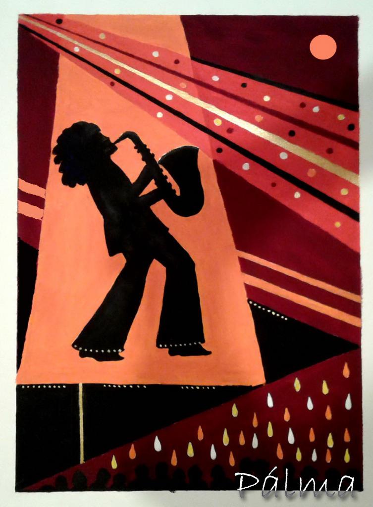 Olaj, farost, 70cm x 50cm