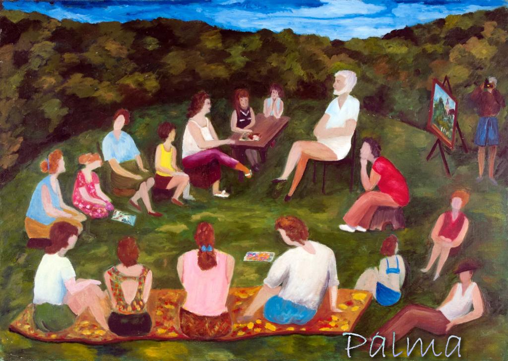 Olaj, farost, 50cm x 70cm