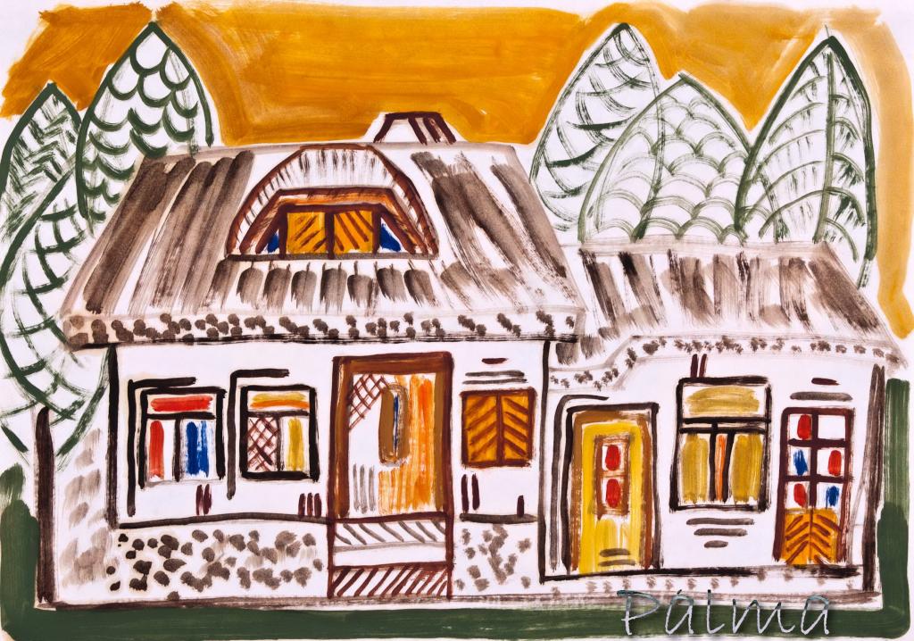 Olaj, akvarell papír