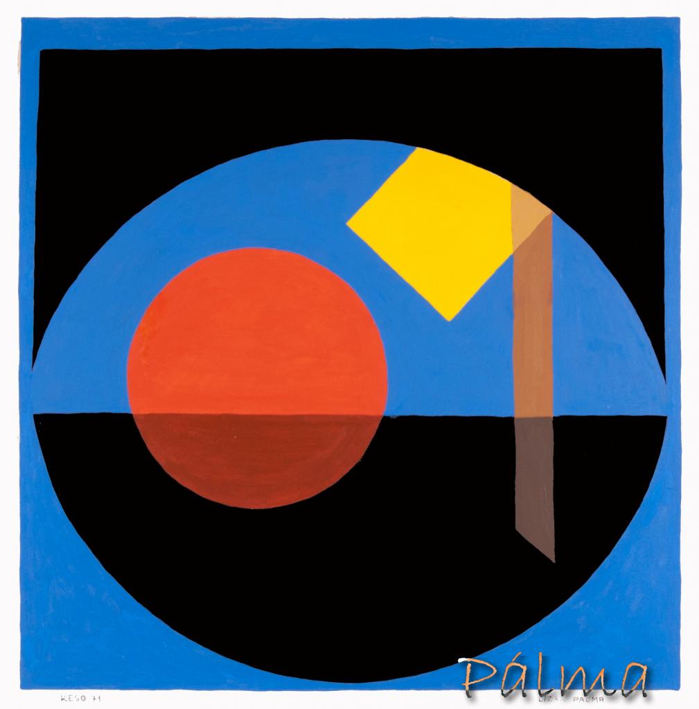 Olaj, akvarell papír, 50cm x 50cm