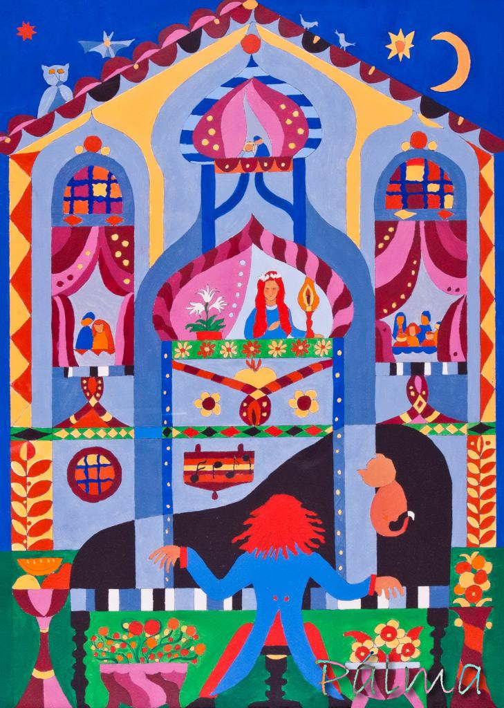 Olaj, akvarell papír