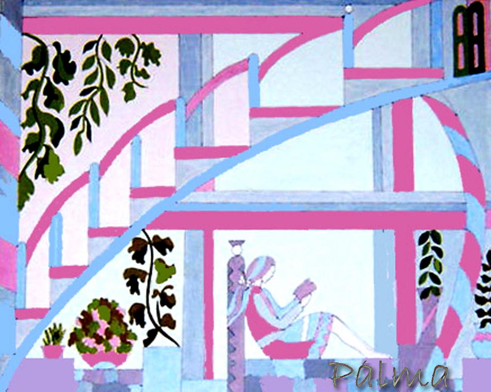 Olaj, akvarell papír, 40cm x 50cm