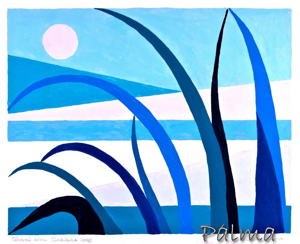 Olaj, akvarell papír, 50cm x 60cm