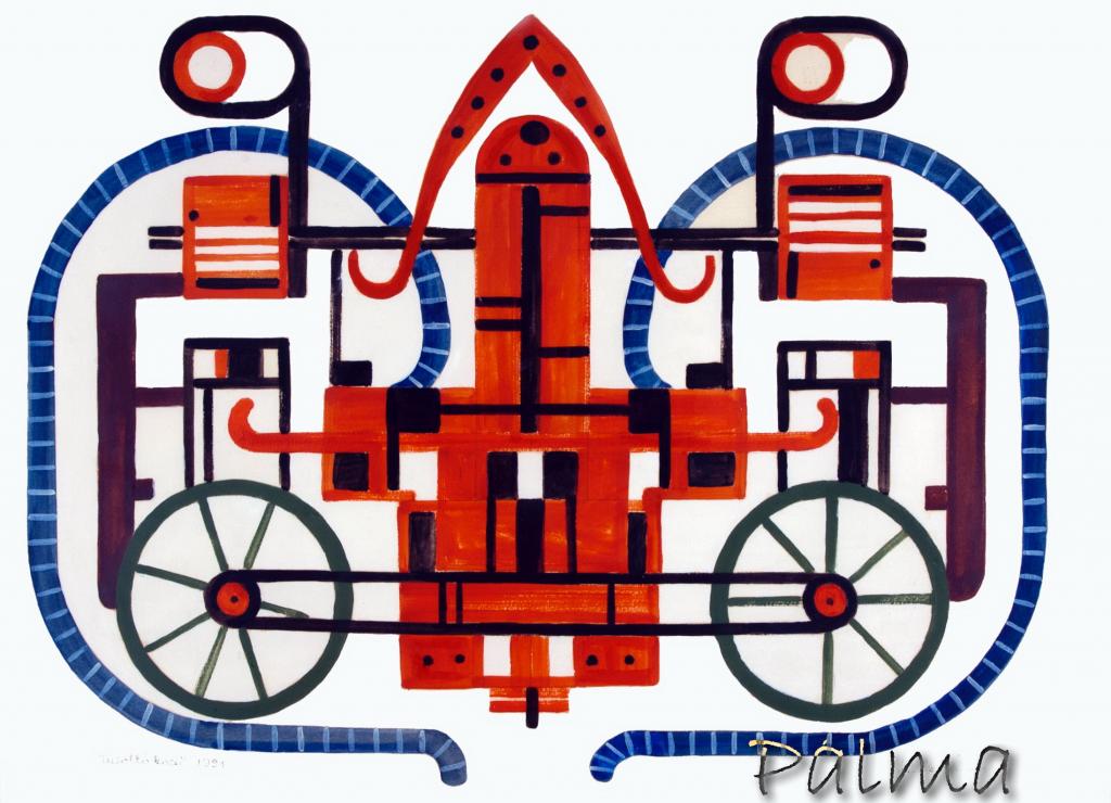 Olaj, akvarell papír, 50cm x 70cm