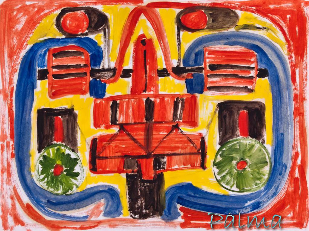 Olaj, akvarell papír