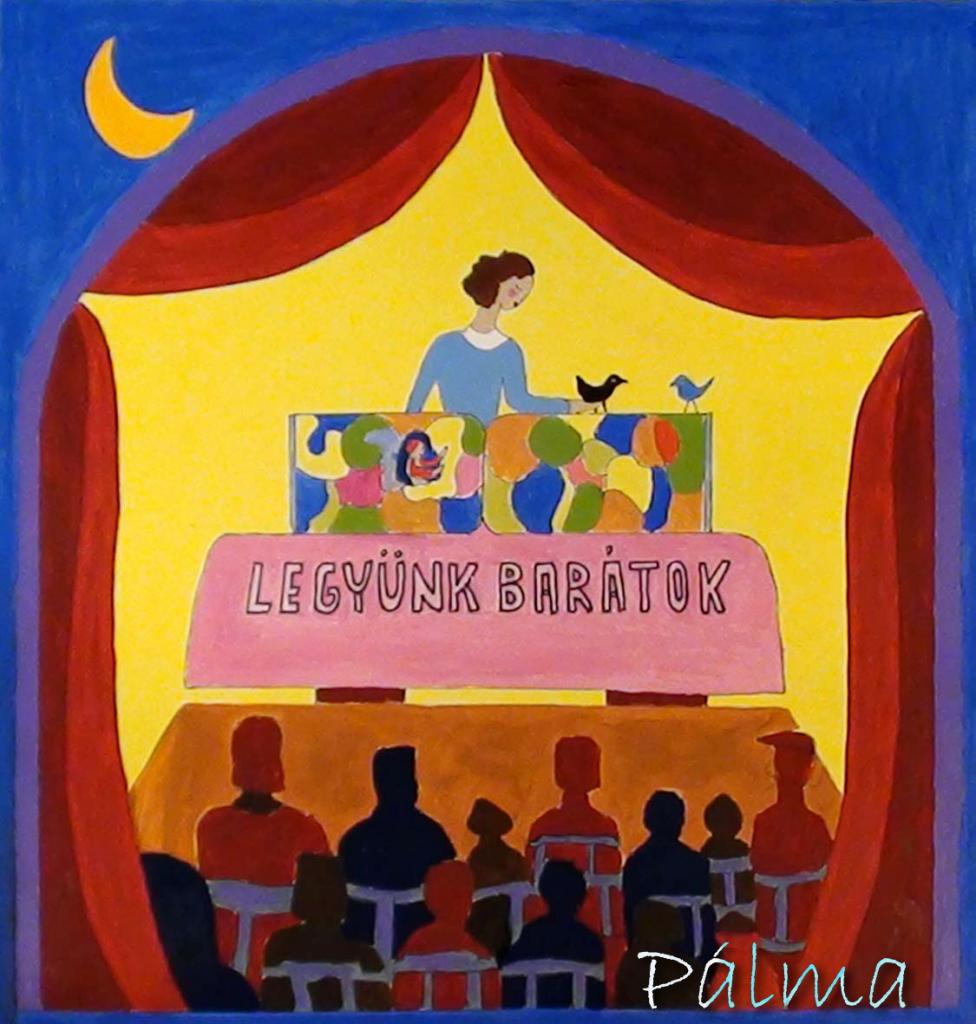 Olaj, akvarell papír, 40cm x 50cm