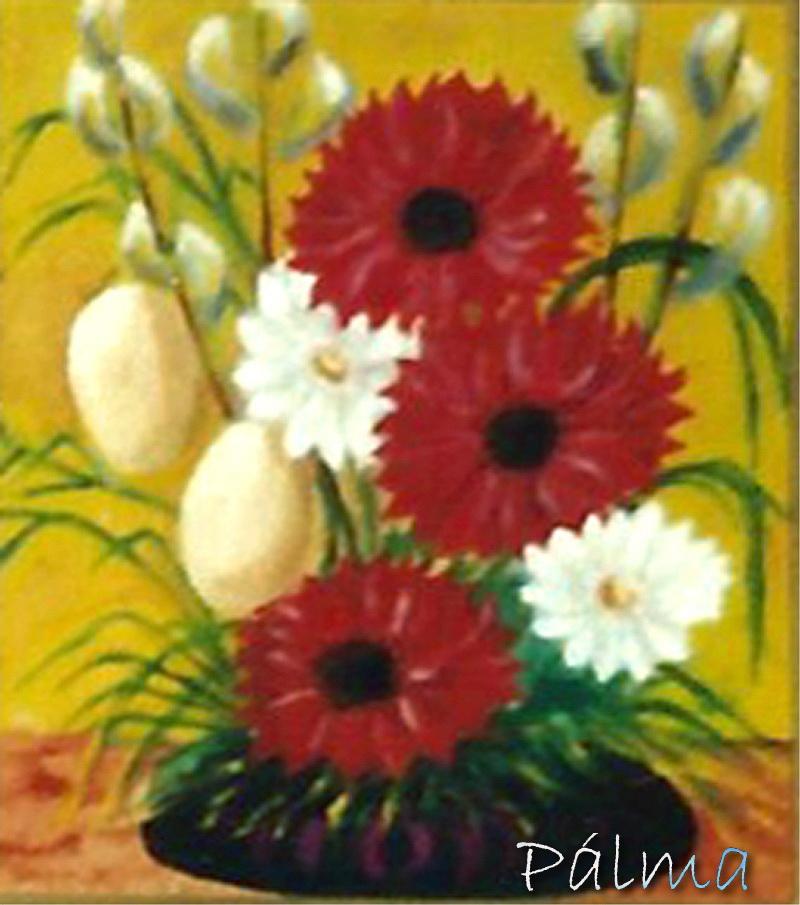 Olaj, farost, 36cm x 30cm